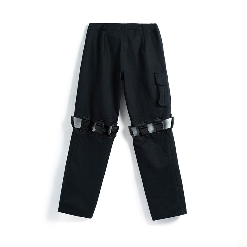 Buckle Cargo Pants