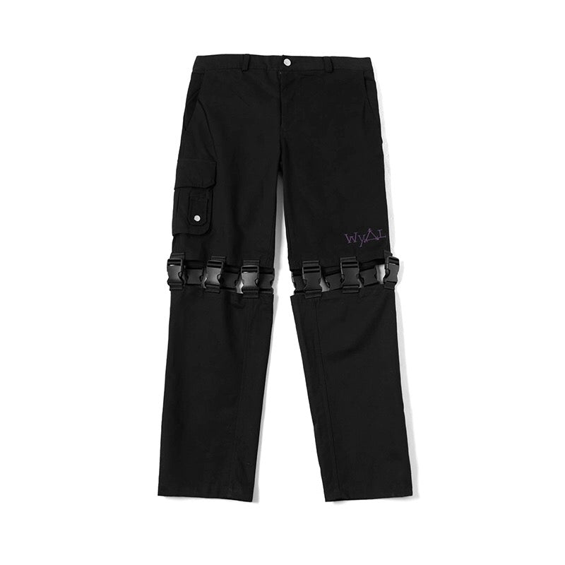 Buckle Cargo Pants