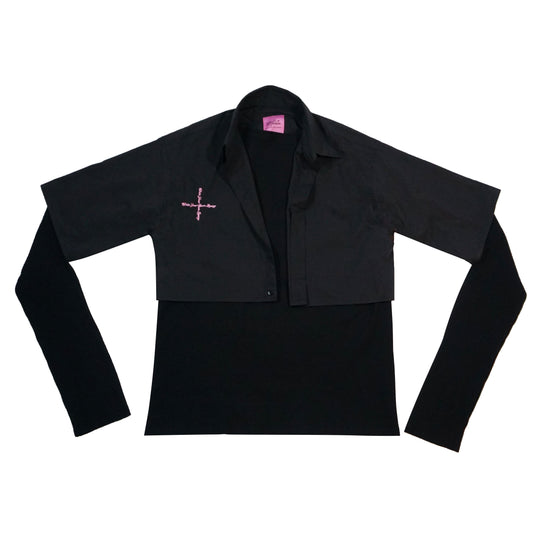 Informal Crop Sweater