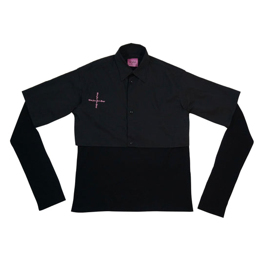 Informal Crop Sweater